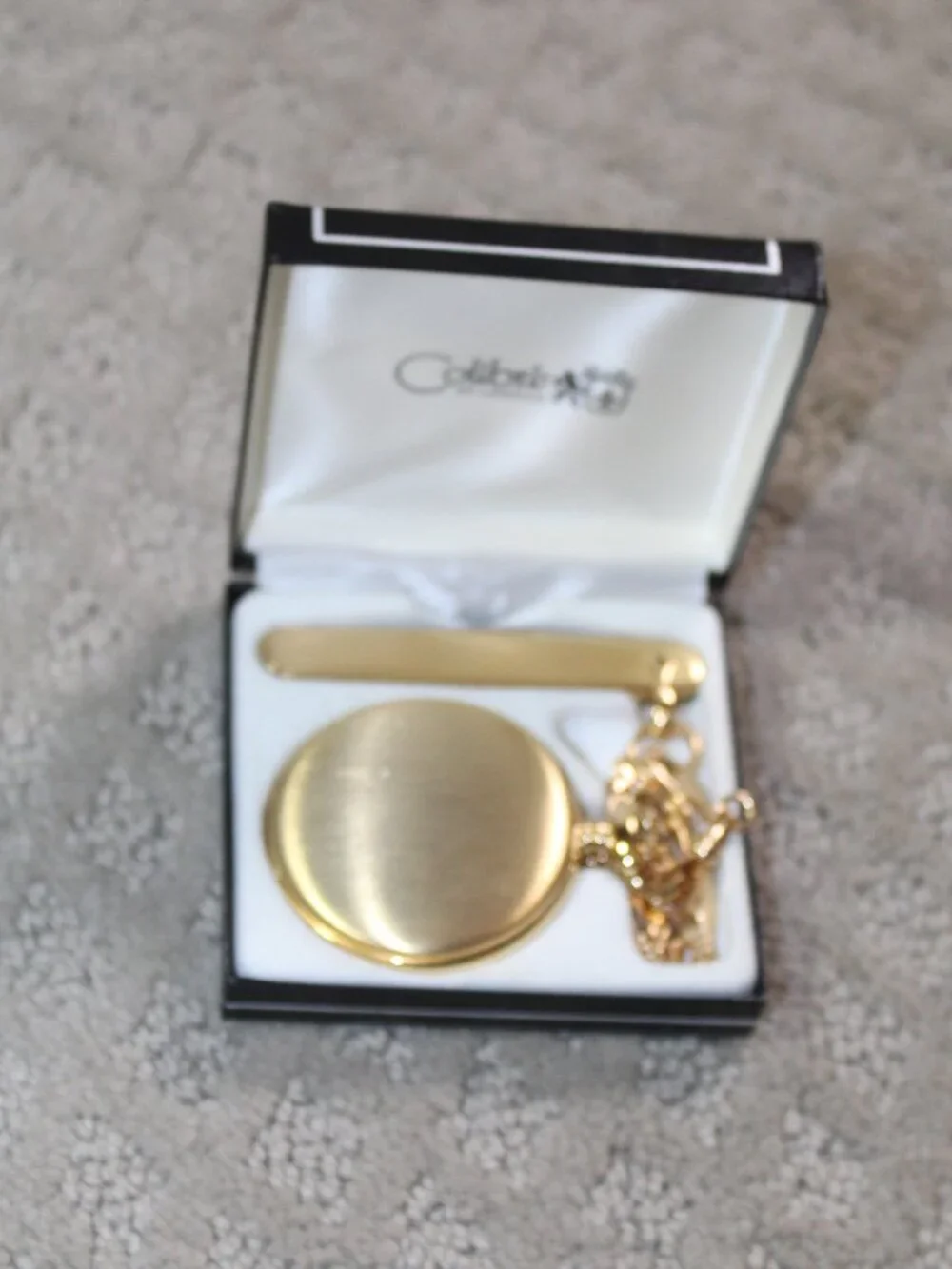 NEW Colibri Of London Pocket Watch & Knife Timepieces W/ Papers & Box